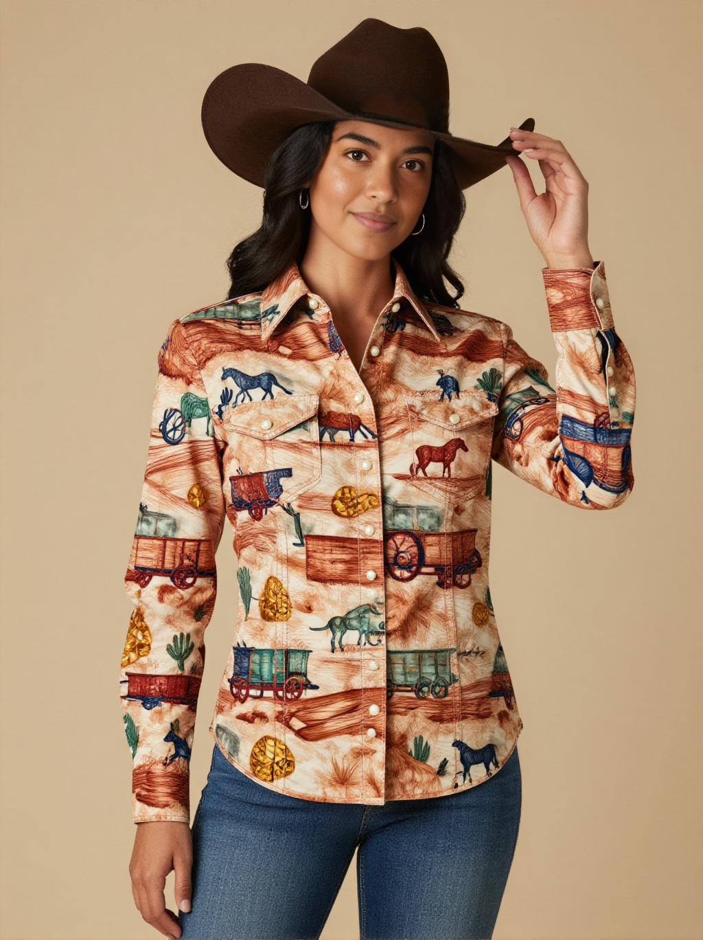 Oatman Burros RB-TOP12 – Front View – Mara