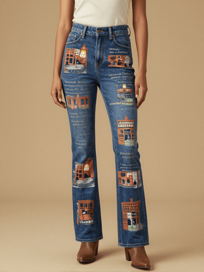 Streets of Laredo Bootcut Jeans – Front View – Jessie