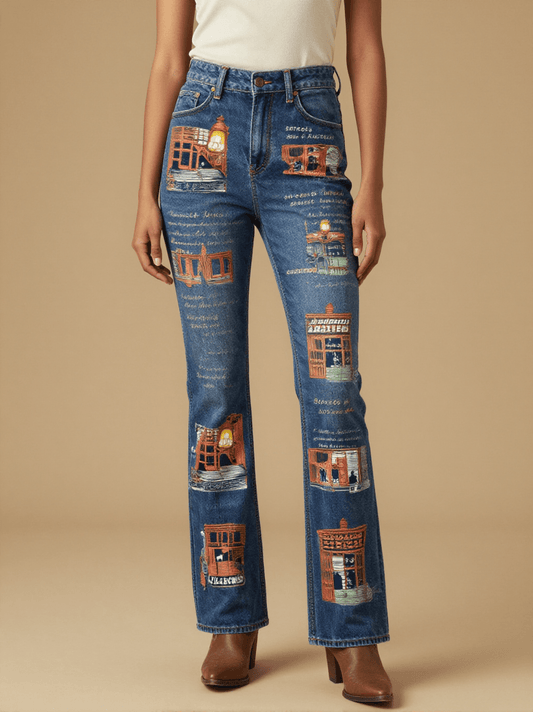 Streets of Laredo Bootcut Jeans – Front View – Jessie