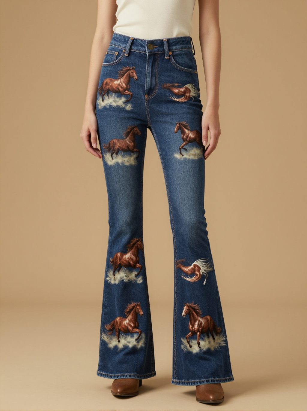Mustang Spirit RB-BOT04 – Front View – Jessie – Wild Bay / Deep Blue
