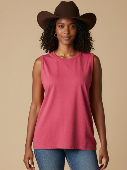 Fixin' To RB-TOP13 – Front View – Amara – Washed Rose