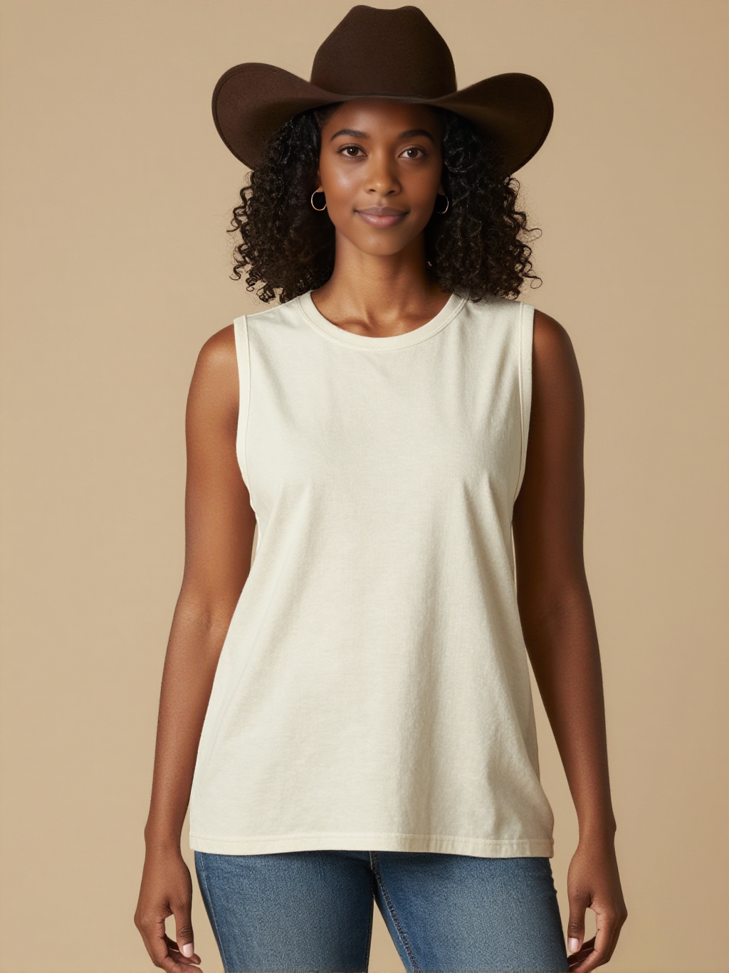 Fixin' To RB-TOP13 – Front View – Amara – Washed White
