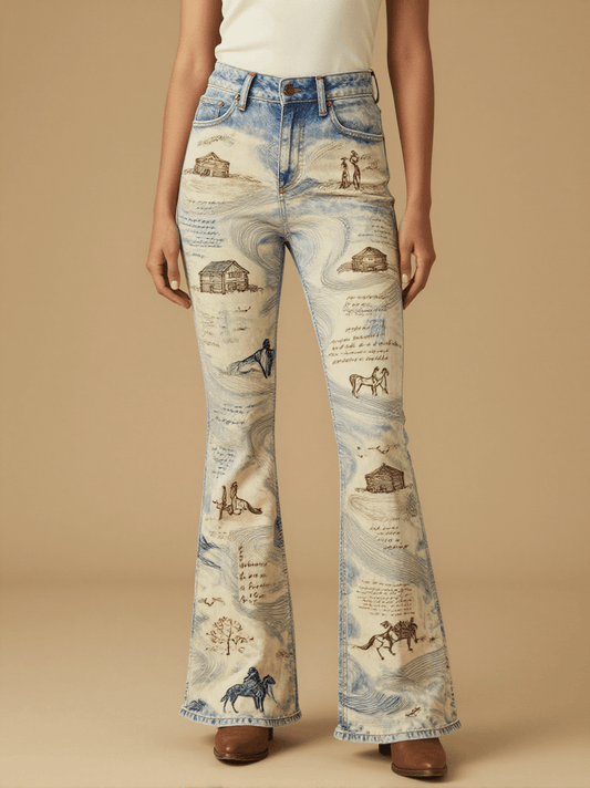Red River Valley RB-BOT04 – Front View – Jessie – Indigo