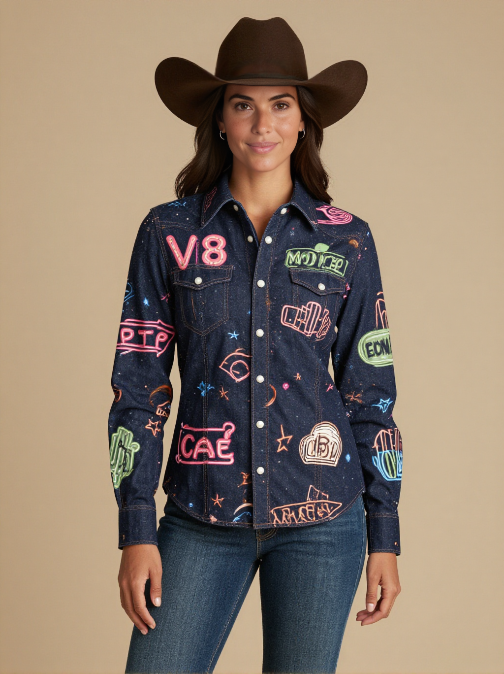 Neon Revival RB-TOP12 – Front View – Mara
