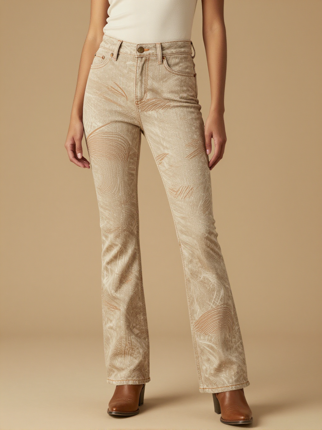 Tumbleweed Bootcut Jeans – Front View – Mara
