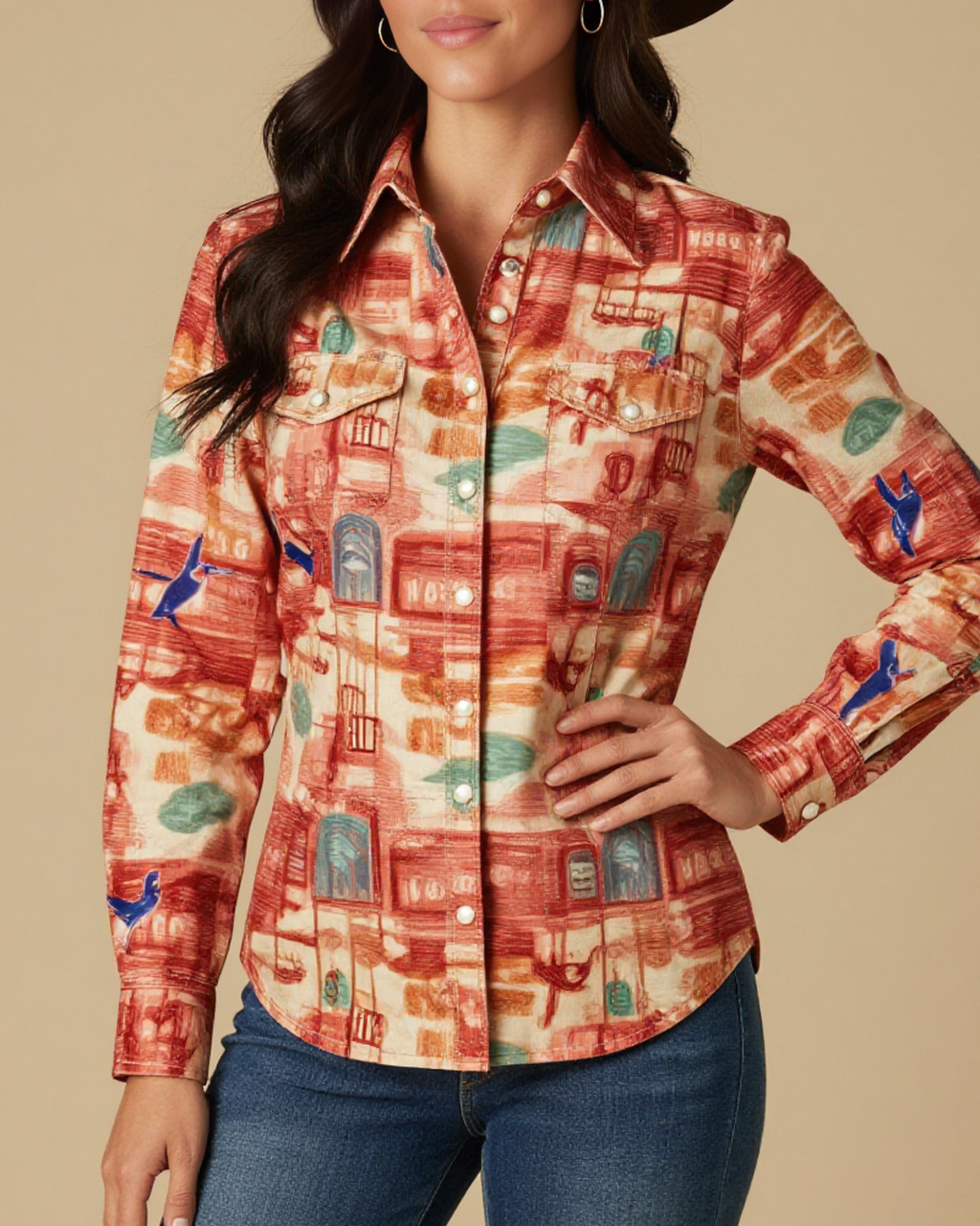 Blue Swallow RB-TOP12 – Front View – Mara