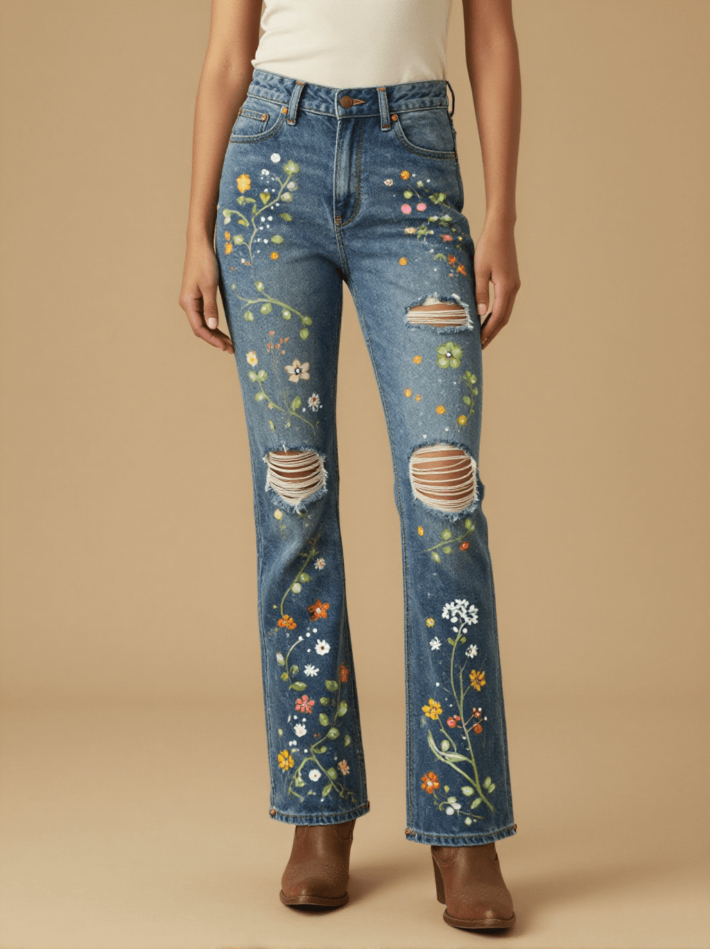 Homestead Vine RB-BOT17 – Front View – Jessie – Indigo